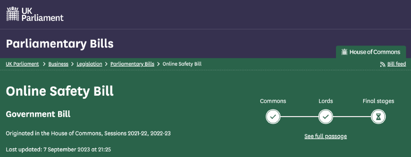 Featured image of post Online Safety Bill Climb Down